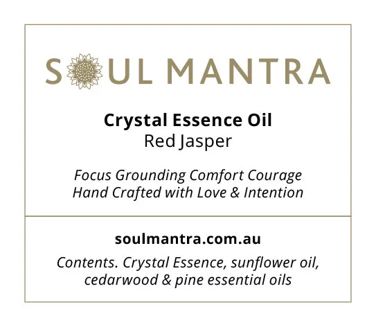 Crystal Essence Oil Red Jasper